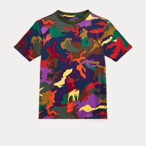 Polo by Ralph Lauren NWOT Sz 7 Kids' T-Shirt with Camouflage Print